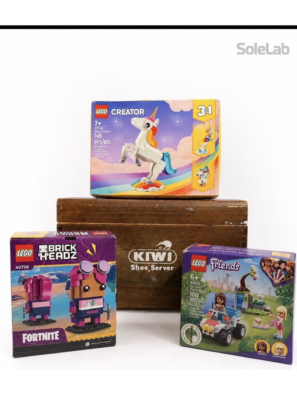 LEGO Lot of 3 Creator Fortnite Friends 31140 40728 41442 w/ Boxes